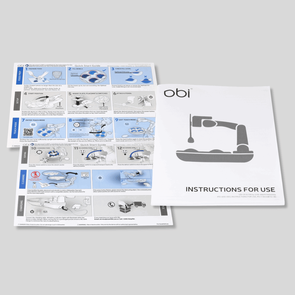 Quick Start Guide + Instruction for Use